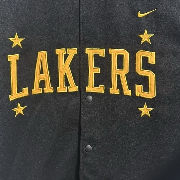 EUC: Nike Los Angeles Lakers Rewind Throwback Warm Up Kobe Suit Jacket Men’s M - Picture 2 of 7